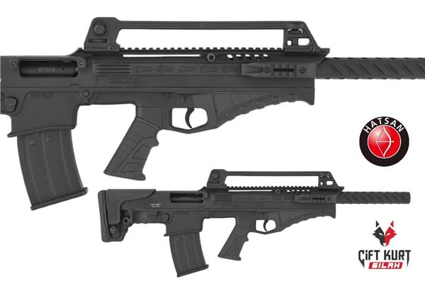 Hatsan Escort BTS 12 Tactical Bullpup Black Otomatik Av Tüfeği